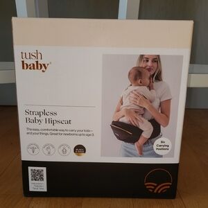 Tushbaby Black Strapless Baby Hipseat